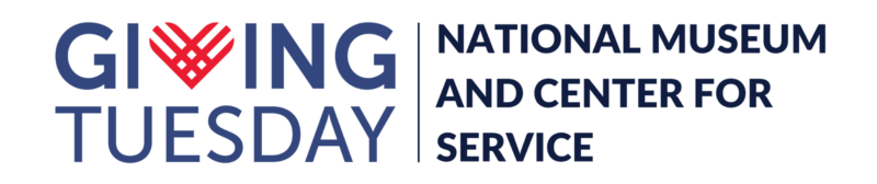 Giving Tuesday and National Museum and Center for Service Logos